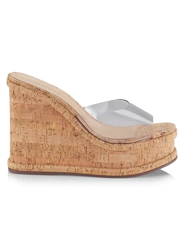 Women's Dalle Vinyl Wedge Sandals - Transparent