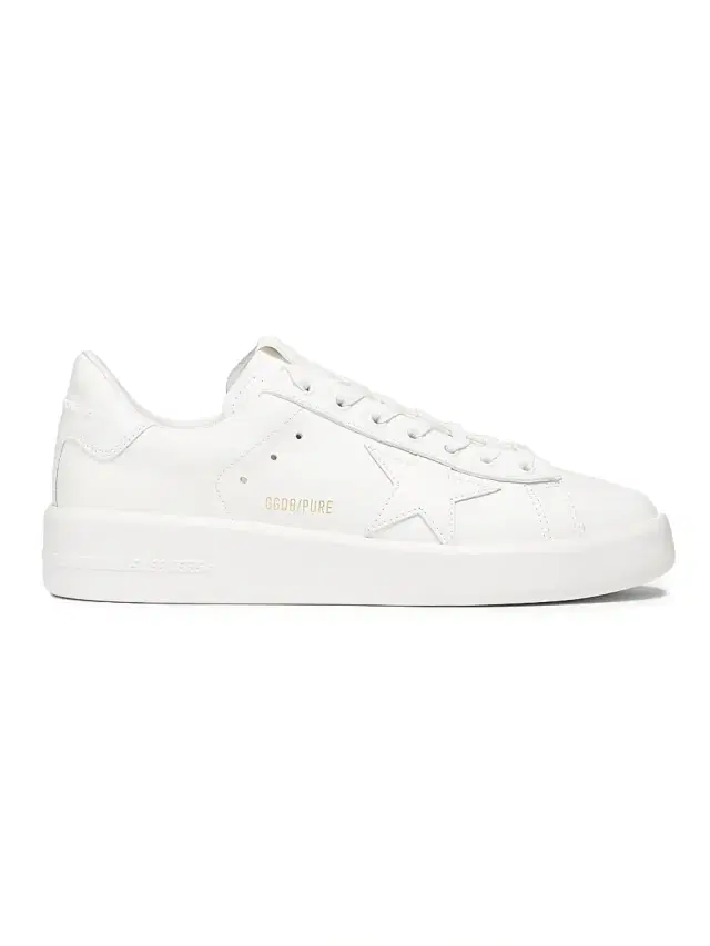 Men's Pure New Leather Sneakers - Optic White