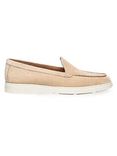 Santoni Women's Yaltamoc Suede Loafers | Thumbnail 1 Santoni Women's Yaltamoc Suede Loafers | Thumbnail 1