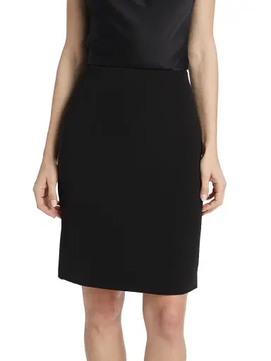 Giorgio Armani Women's Silk Pencil Skirt - Black - Size 14 | Thumbnail 3 Giorgio Armani Women's Silk Pencil Skirt - Black - Size 14 | Thumbnail 3