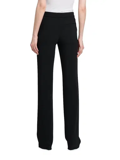 Giorgio Armani Women's Silk Slim-Leg Pants | Thumbnail 4 Giorgio Armani Women's Silk Slim-Leg Pants | Thumbnail 4