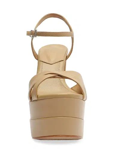 Schutz Women's Keefa High 152MM Leather Platform Sandals | Thumbnail 4 Schutz Women's Keefa High 152MM Leather Platform Sandals | Thumbnail 4