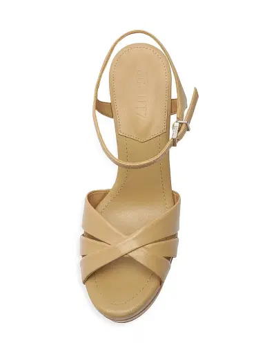 Schutz Women's Keefa High 152MM Leather Platform Sandals | Thumbnail 5 Schutz Women's Keefa High 152MM Leather Platform Sandals | Thumbnail 5