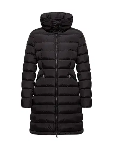 Moncler Women's Flammette Fitted Long Down Coat - Black - Size XXL | Thumbnail 1 Moncler Women's Flammette Fitted Long Down Coat - Black - Size XXL | Thumbnail 1