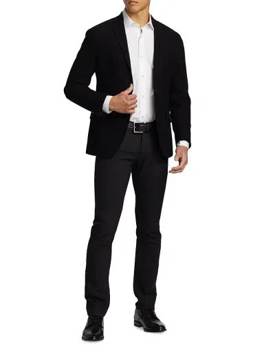 Etro Men's Core Jersey Jacket - Navy | Thumbnail 2