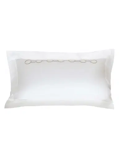 Frette Links Embroidery 300 Thread Count Sham | Thumbnail 1