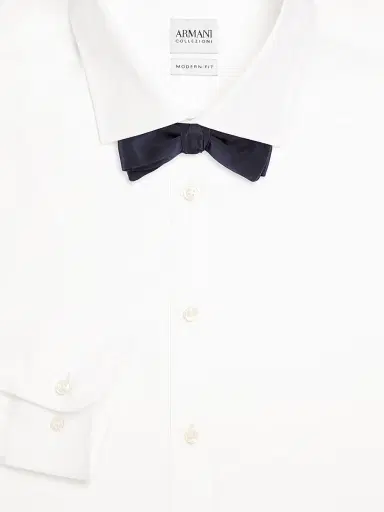 Giorgio Armani Men's Silk Bow Tie | Thumbnail 2