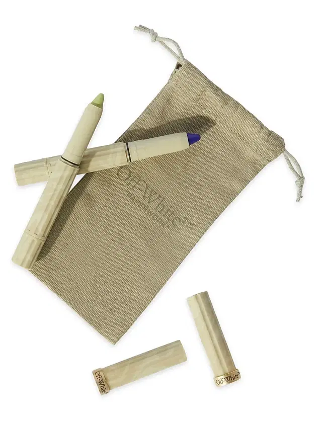 Off-White Women's Imprint Crayon Stick 2-Piece Set