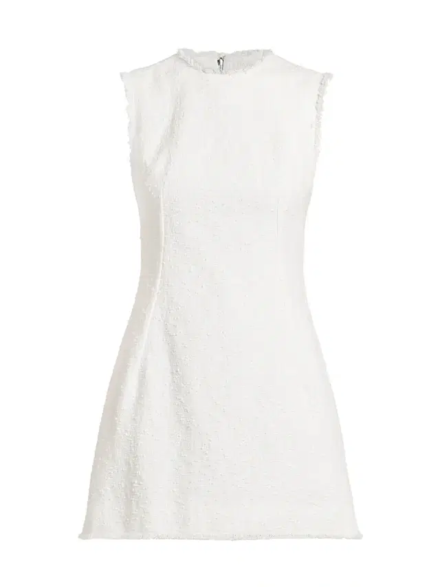 Women's Rachel Cotton A-Line Minidress - Bianco Ottico