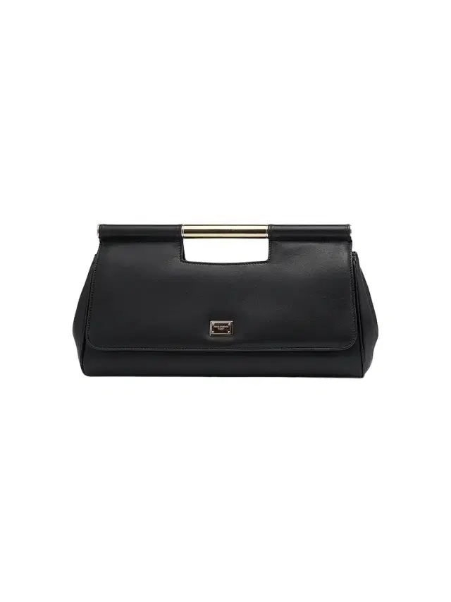 Women's Large Sicily Clutch Handbag - Black