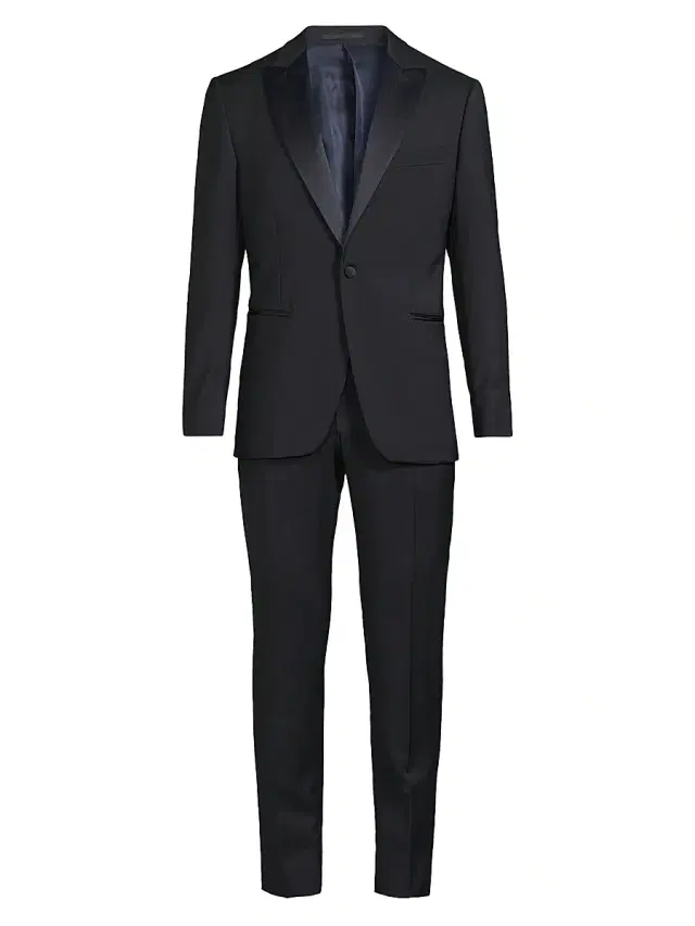 Men's Basic Wool Tuxedo - Navy