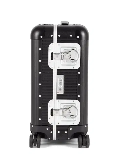 FPM Men's Bank Collection Spinner 55 21" Carry-On Suitcase - Black | Thumbnail 2 FPM Men's Bank Collection Spinner 55 21" Carry-On Suitcase - Black | Thumbnail 2