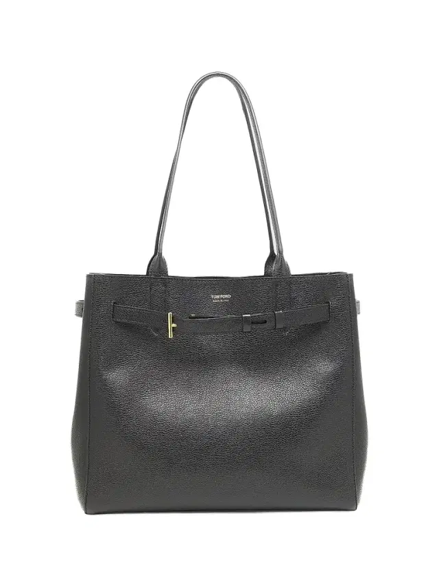 Women's Audrey Medium Grained Leather Tote Bag - Black Women's Audrey Medium Grained Leather Tote Bag - Black