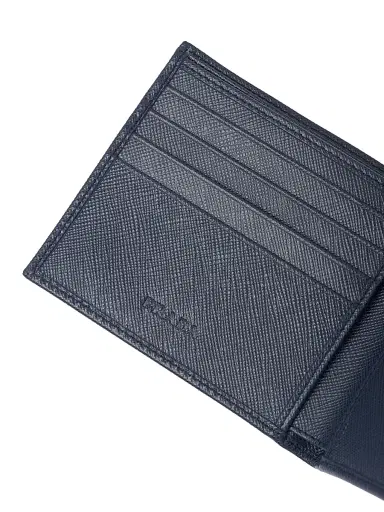 Prada Men's Saffiano Leather Wallet | Thumbnail 6 Prada Men's Saffiano Leather Wallet | Thumbnail 6