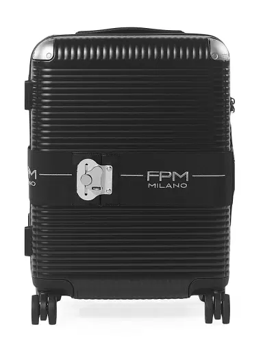 FPM Bank Zip Deluxe 55M Suitcase - Eclipse Black | Thumbnail 5