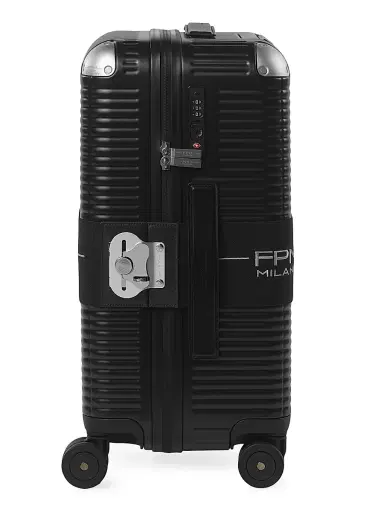 FPM Bank Zip Deluxe 55M Suitcase - Eclipse Black | Thumbnail 8