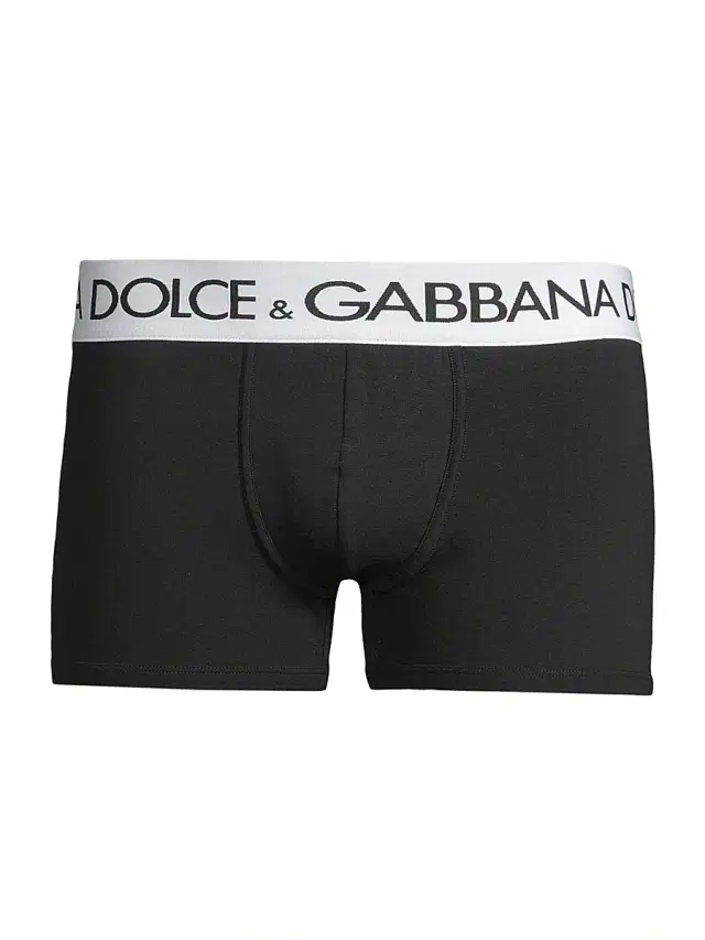 Men's Stretch Logo Boxer Briefs - Black