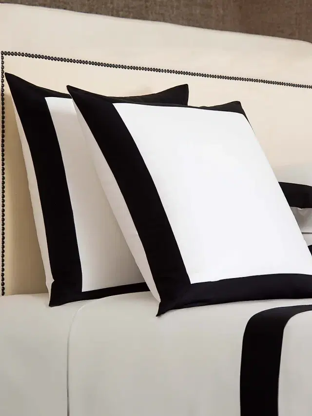 Frette Bold Sham - Milk Savage European