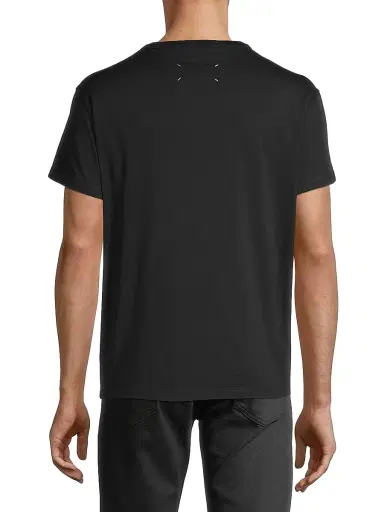 Maison Margiela Men's Reversed Logo Crewneck T-Shirt | Thumbnail 5 Maison Margiela Men's Reversed Logo Crewneck T-Shirt | Thumbnail 5