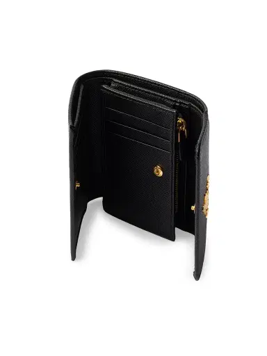 Prada Women's Small Saffiano Leather Wallet | Thumbnail 4 Prada Women's Small Saffiano Leather Wallet | Thumbnail 4