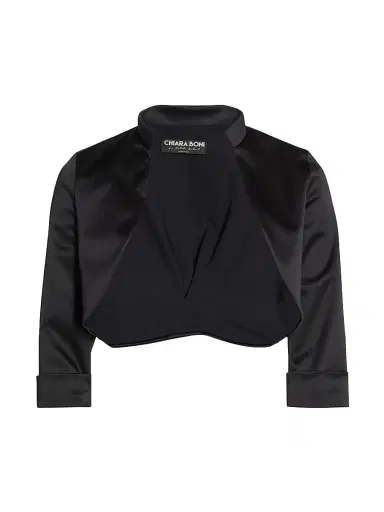 Chiara Boni La Petite Robe Women's Amatista Satin Shrug | Thumbnail 1