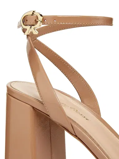 Gianvito Rossi Women's Paradì Leather Sandals - Praline | Thumbnail 5 Gianvito Rossi Women's Paradì Leather Sandals - Praline | Thumbnail 5