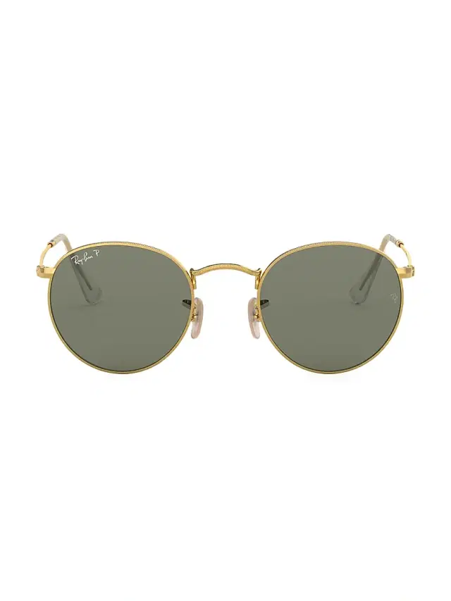 Ray-Ban Men's RB3447 50MM Round Sunglasses - Dark Green