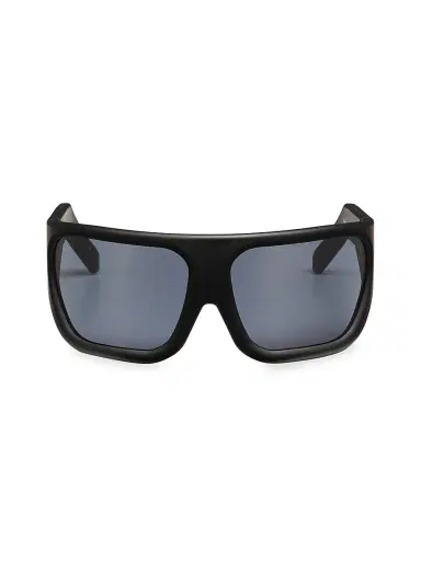 Rick Owens Men's Davis 60MM Shield Sunglasses | Thumbnail 2