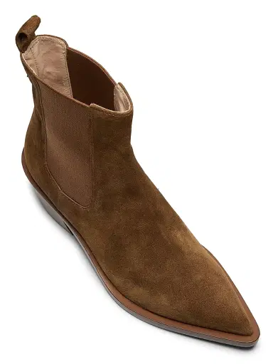 Gianvito Rossi Women's 45MM Suede Booties - Texas | Thumbnail 4 Gianvito Rossi Women's 45MM Suede Booties - Texas | Thumbnail 4