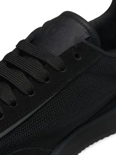 Dolce & Gabbana Men's Aria DG Logo Low-Top Sneakers - Nero Nero - Size 13 | Thumbnail 5