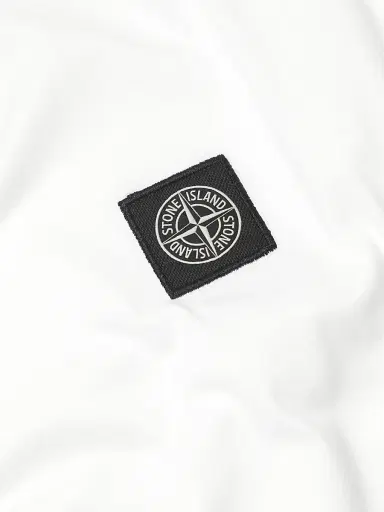 Stone Island Men's Logo Cotton T-Shirt - White - Size Large | Thumbnail 6 Stone Island Men's Logo Cotton T-Shirt - White - Size Large | Thumbnail 6