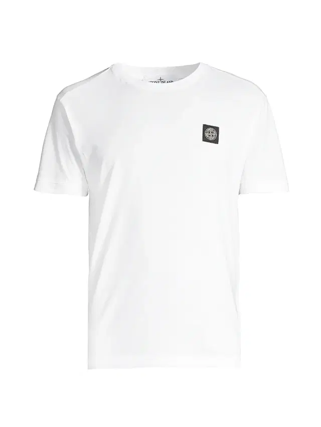 Men's Logo Cotton T-Shirt - White