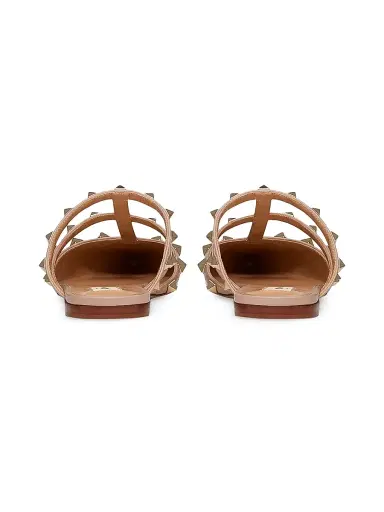 Valentino Garavani Women's Rockstud Patent-Leather Mules | Thumbnail 3 Valentino Garavani Women's Rockstud Patent-Leather Mules | Thumbnail 3