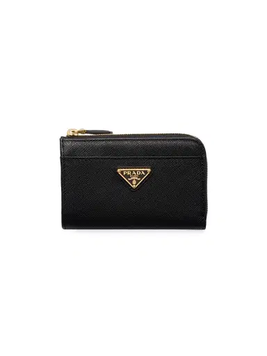 Prada Women's Saffiano Keychain Card Case | Thumbnail 1
