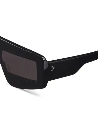 Rick Owens Men's Phleg Rectangular Sunglasses - Black | Thumbnail 3