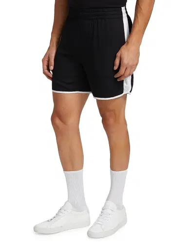 Blue Sky Inn Men's Waiter Elastic Waistband Shorts - Black - Size XL | Thumbnail 4