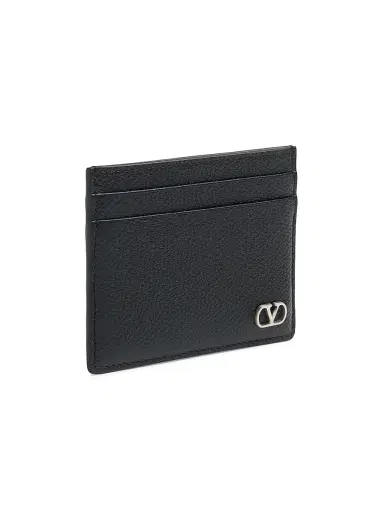 Valentino Garavani Men's VLogo Signature Grainy Calfskin Card Holder | Thumbnail 3 Valentino Garavani Men's VLogo Signature Grainy Calfskin Card Holder | Thumbnail 3