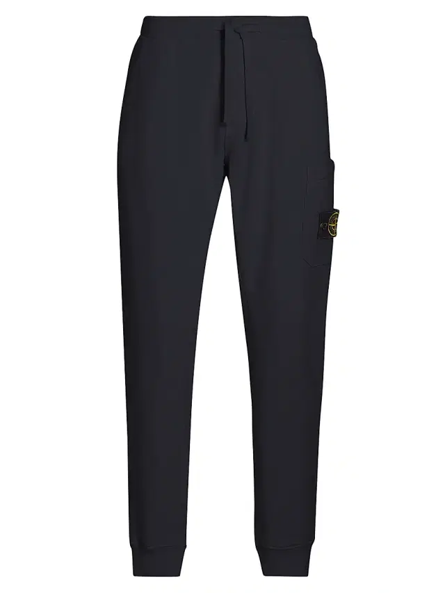 Stone Island Men's Core Fleece Sweatpants - Navy Blue