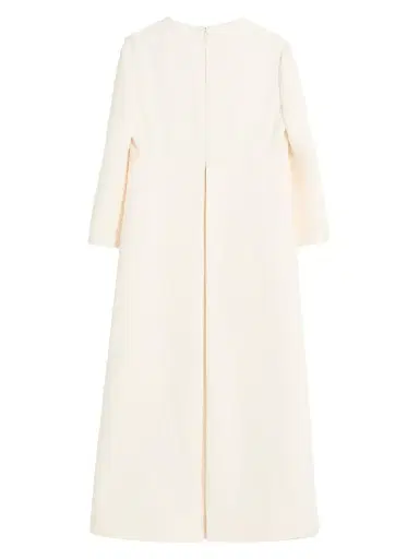 Valentino Garavani Women's Crepe Couture Midi Dress - Ivory - Size 2 | Thumbnail 1