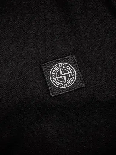 Stone Island Men's Cotton Crewneck T-Shirt - Black - Size Small | Thumbnail 7 Stone Island Men's Cotton Crewneck T-Shirt - Black - Size Small | Thumbnail 7
