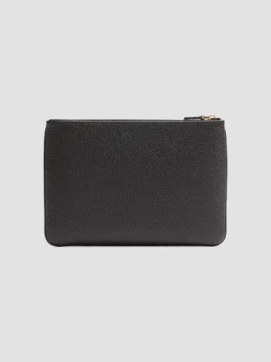 Valentino Garavani Women's VLogo Signature Grainy Calfskin Clutch Bag - Black | Thumbnail 4 Valentino Garavani Women's VLogo Signature Grainy Calfskin Clutch Bag - Black | Thumbnail 4