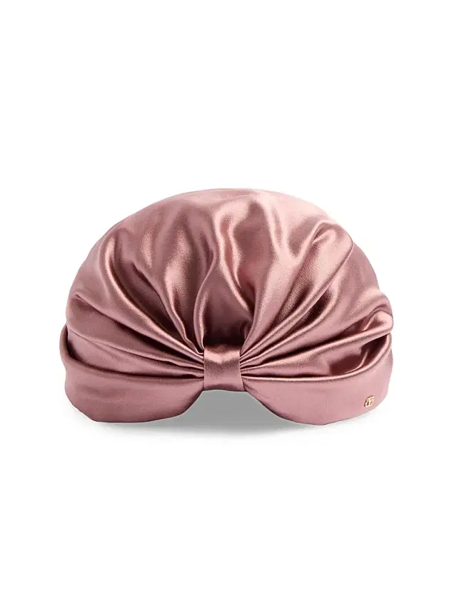 Valentino Garavani Women's Silk Turban Scarf - Gold Pink