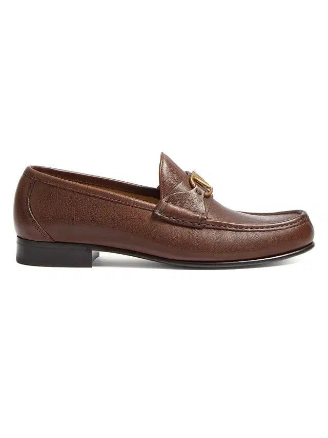 Valentino Garavani Men's VLogo Signature Buffalo Loafers - Bark Brown