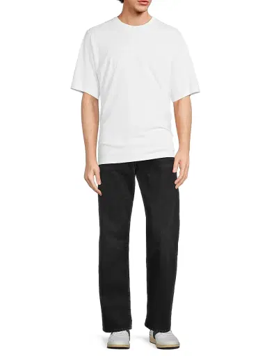 Dsquared2 Men's Logo Cotton Loose-Fit T-Shirt - White | Thumbnail 2