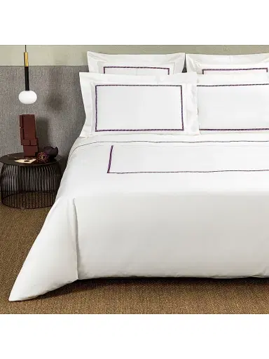 Frette Affinity Embroidered Duvet Cover & Sham Collection | Thumbnail 1 Frette Affinity Embroidered Duvet Cover & Sham Collection | Thumbnail 1