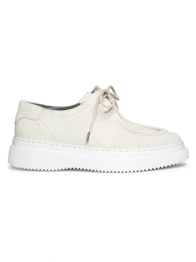 Men's Suede Dress Shoes - Panna