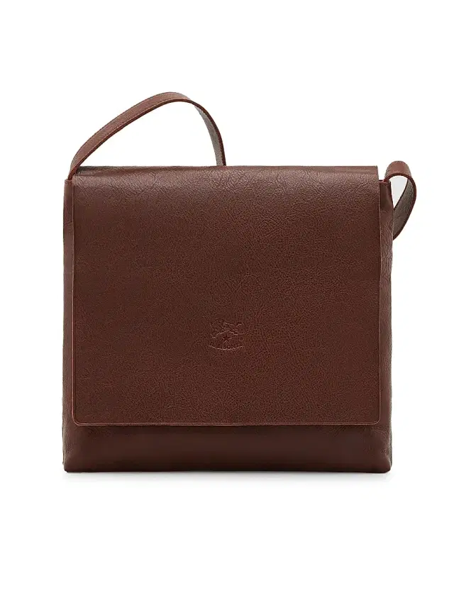 Il Bisonte Men's Leather Messenger Bag