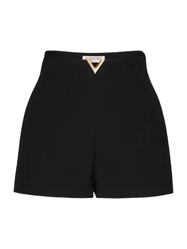 Women's Crepe Couture Shorts - Black