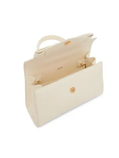 Versace Women's Medusa 95 Top Handle Calf Leather - Ecru Gold | Thumbnail 3 Versace Women's Medusa 95 Top Handle Calf Leather - Ecru Gold | Thumbnail 3