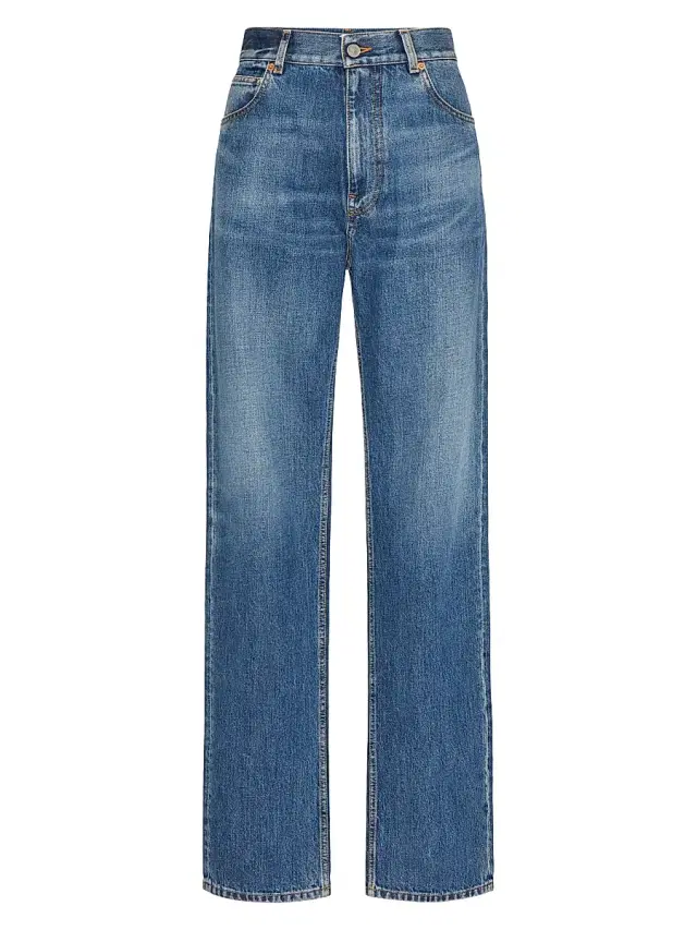 Valentino Garavani Women's Denim Pants - Denim